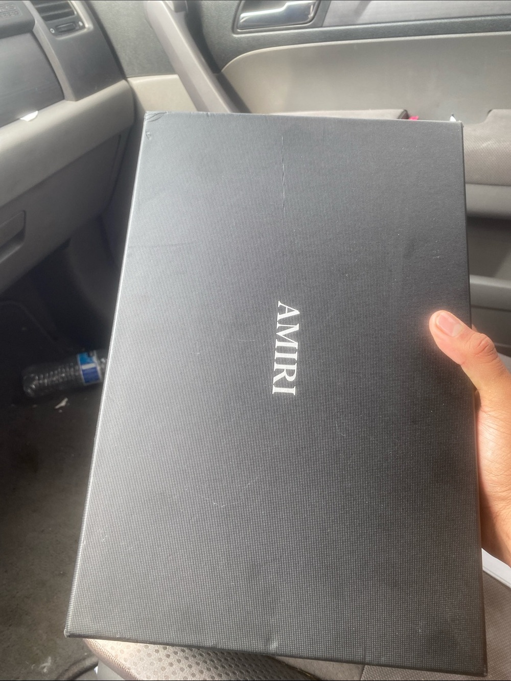 AMIRI Black Box with White Logo